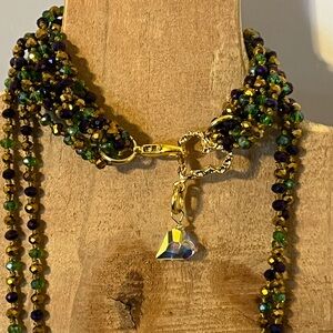 Crystal Necklace & Bracelet Set